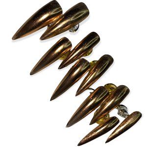 Gold Chrome Nails